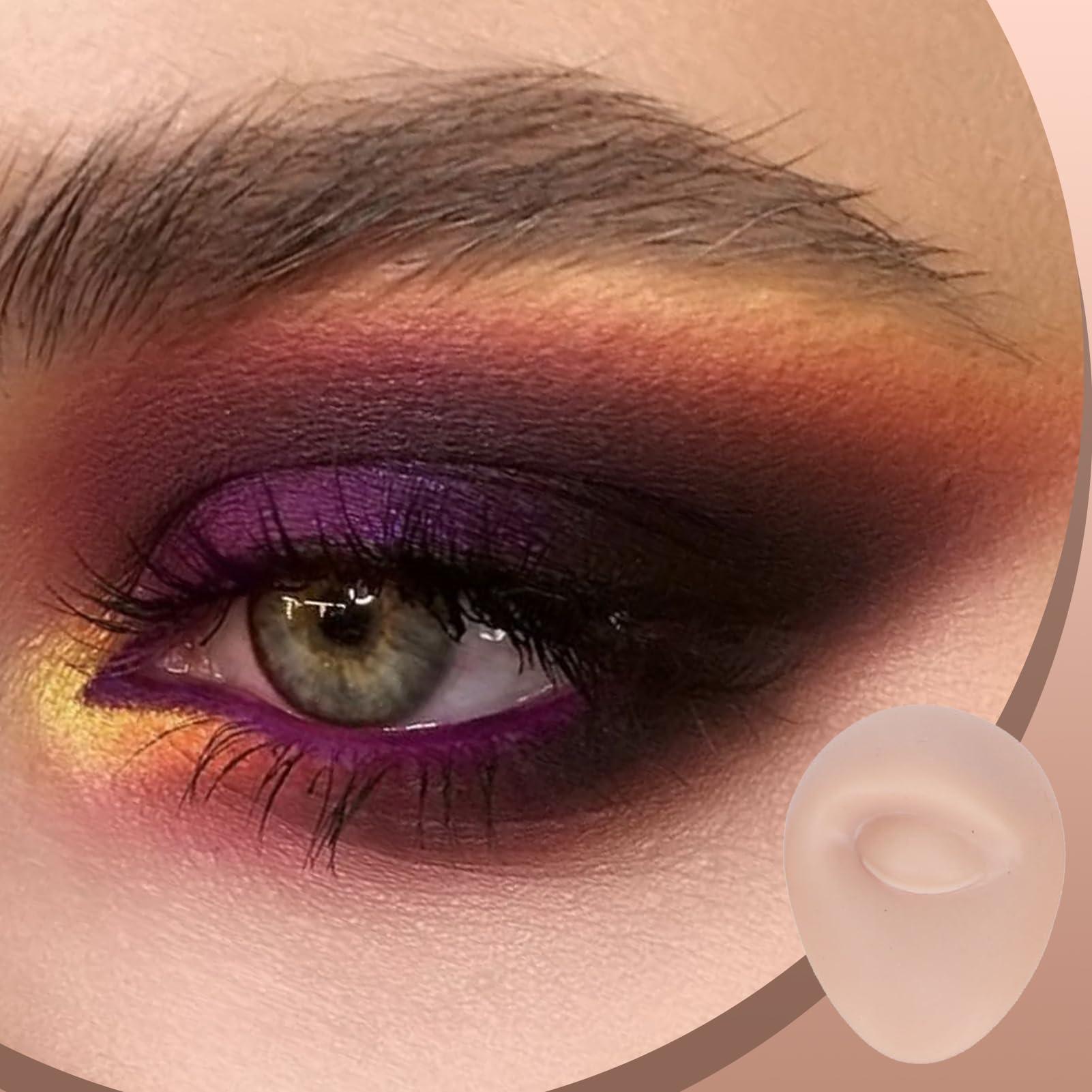 Dioche Soft Silicone Flexible Model Body Part Displays Set, Body Piercing Practice Model Simulation Ear Eye Nose Mouth Tongue and Belly Button Model for Novice Piercer (Medium Fleshcolor)