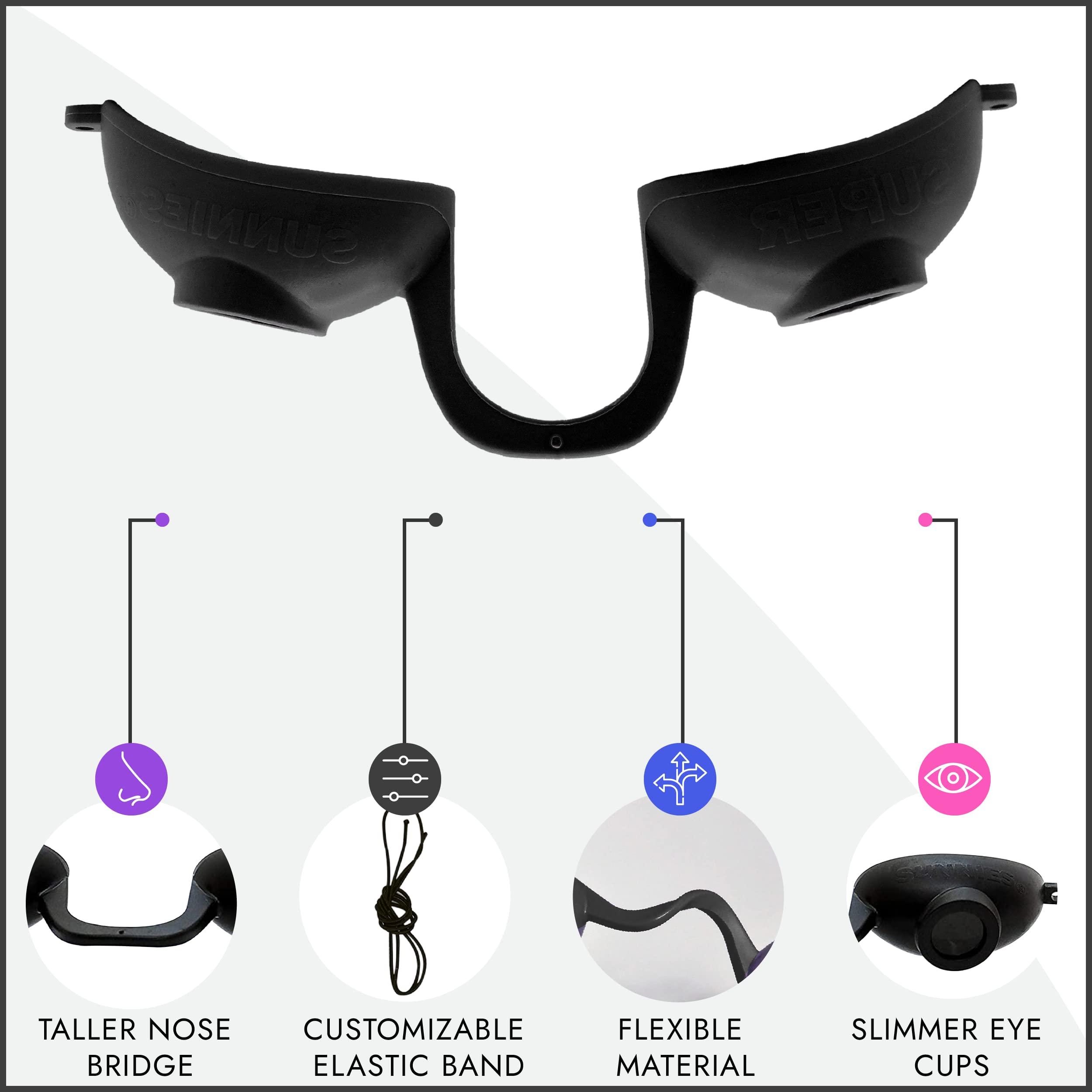 Super Sunnies Super Sunnies Evo Flex Soft Tanning Bed Goggles 2 Pack (Assorted)