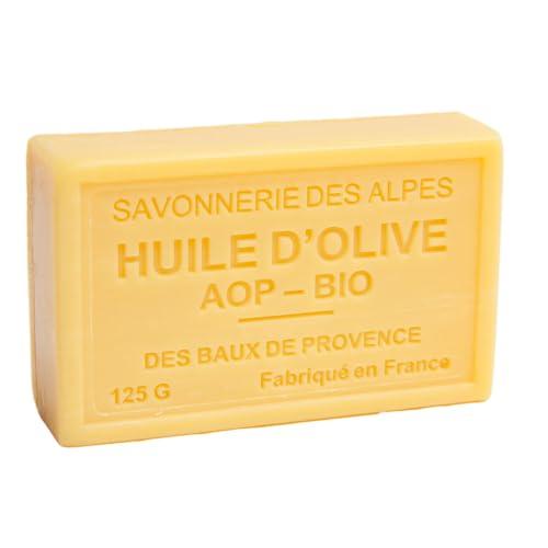 Label Provence Nature Label Provence Nature Savon de Marseille - Nourishing French Soap Made With Pure Organic Olive Oil and Shea Butter - Pineapple Fragrance - 125 Gram Bar