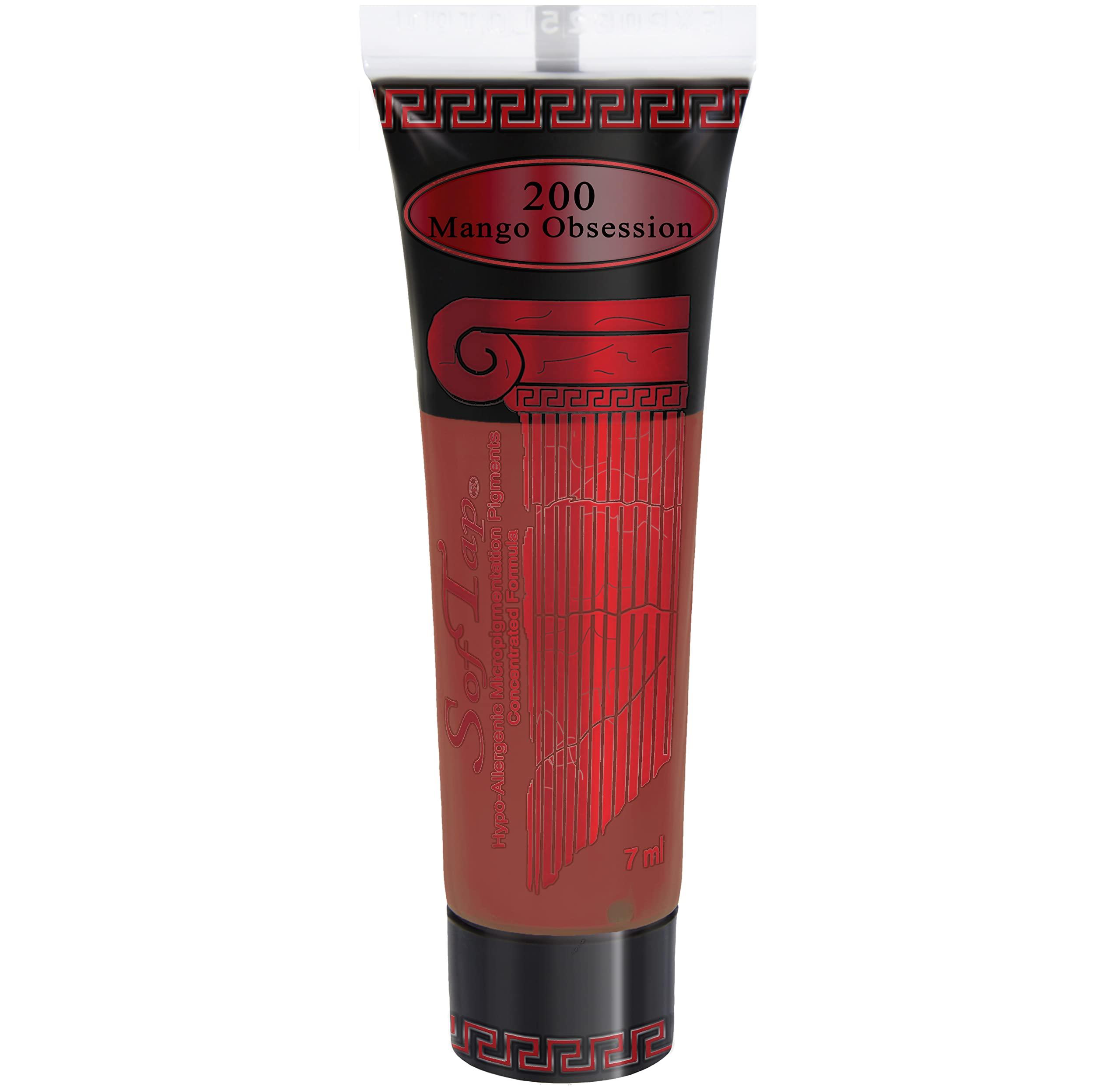 SofTap SofTap Permanent Makeup Mango Obsession PMU Lips, Lipstick, lip blush, feather, liner, full, gloss look, kissable, soft, lush, medium, thick, thin, nude, volumizing, imposter Shading gorgeous Professional Cosmetic Tattoo, Vegan, Cruelty Free, EU Comp