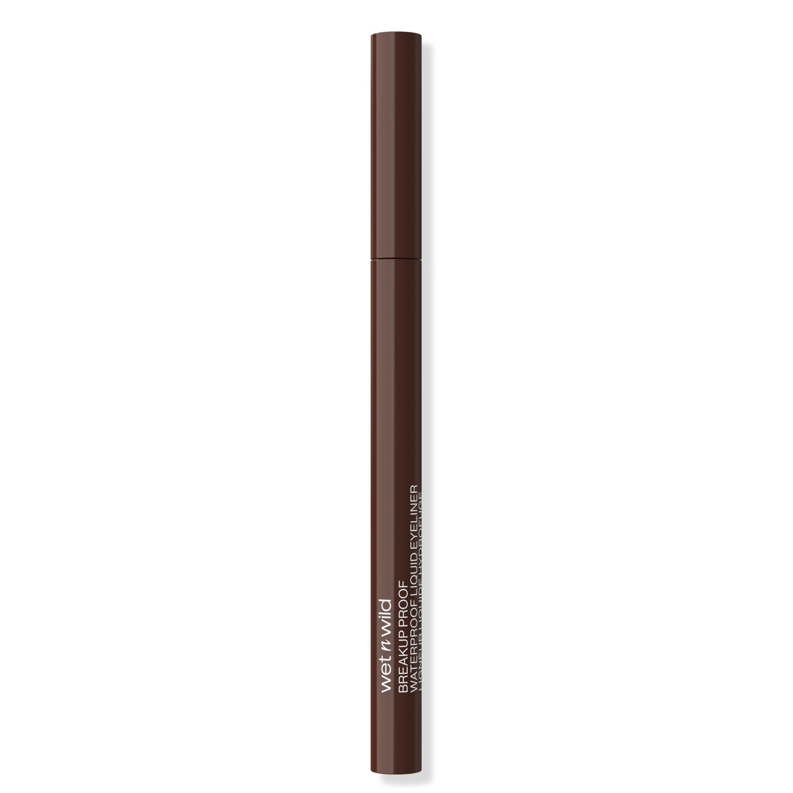 wet n wild wet n wild Mega Last Breakup Proof Liquid Eyeliner - Ultra-Fine Brush, Waterproof, 16-Hour Long-Lasting Wear - Cruelty-Free & Vegan - Brown