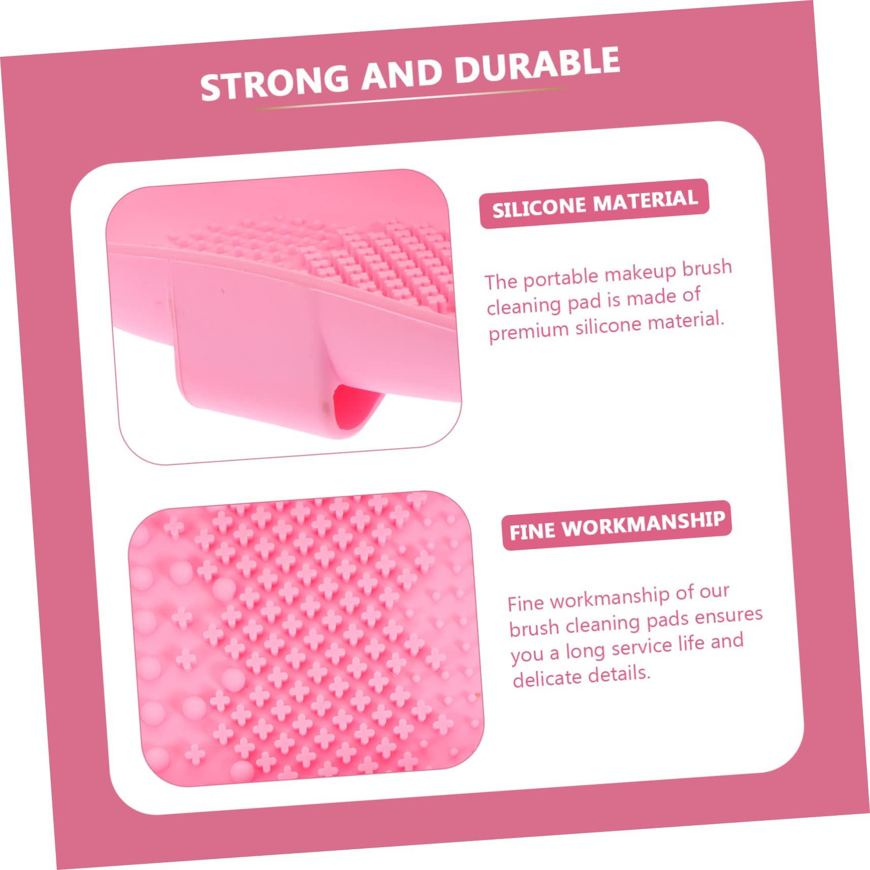 Beatifufu Beatifufu Makeup Brush Cleaning Pads Brush Rinsing Mats for Easy Makeup Brush Cleaner Soft and Durable Brush Washing Mat