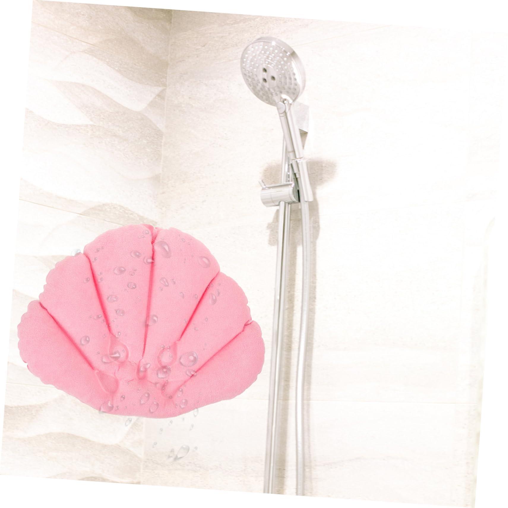 Healeved Healeved 4pcs Bath Tub Pillow Suction Cup Inflatable Spa Pillow for Neck Support Comfortable Headrest Pillow for Bathtub Hot Tubs