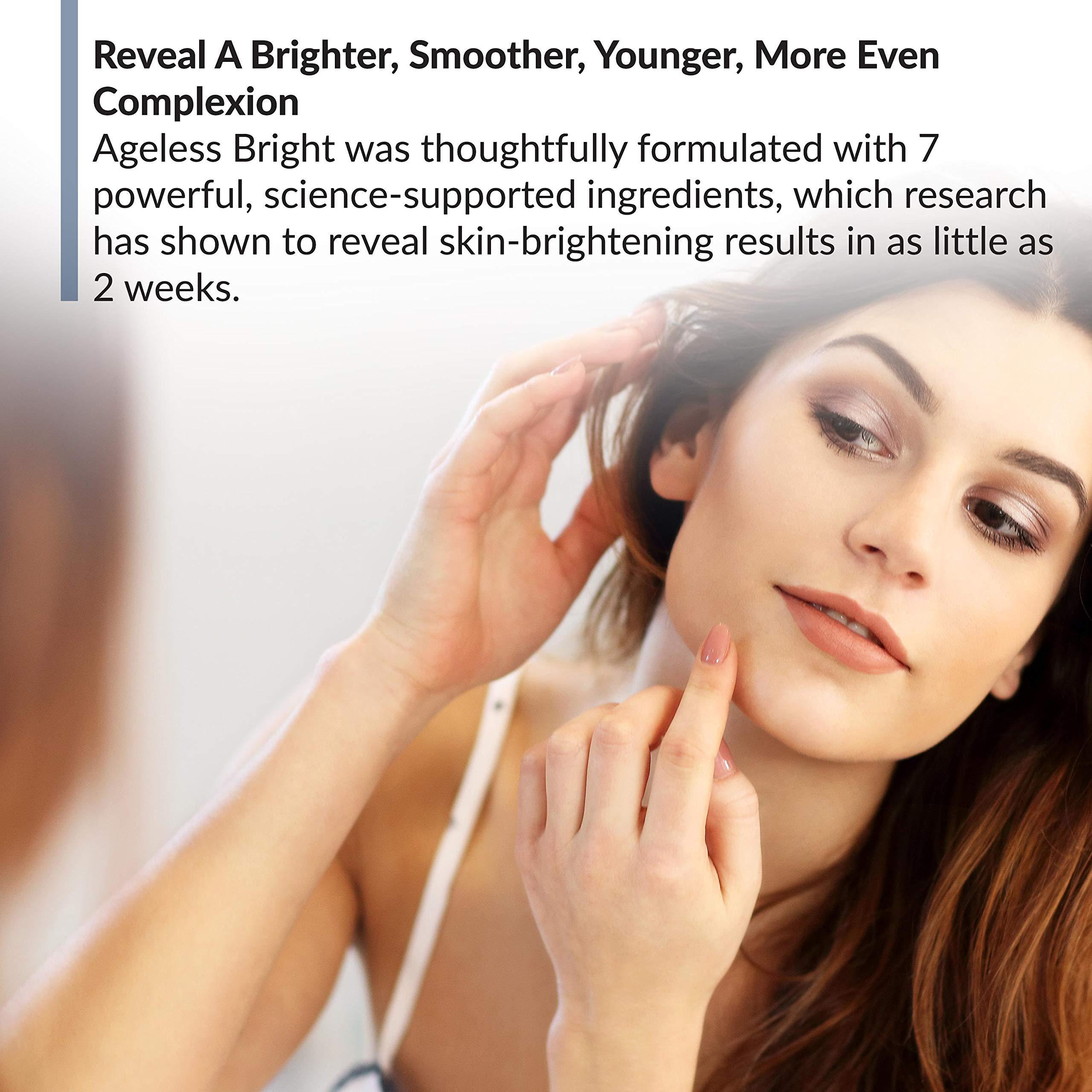 BioTrust BioTrust Ageless Bright Skin Serum, Support Smoother, Younger, More Even Skin to Reveal a Radiant Complexion Naturally, 1 fl. oz.