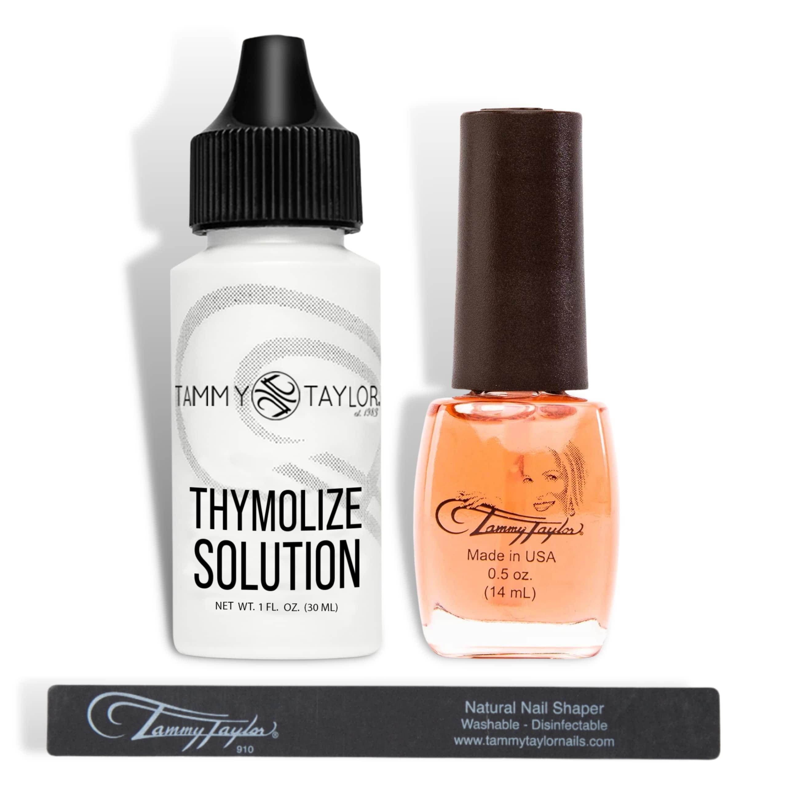 Tammy Taylor Thymolize Nail Repair for Damaged Nails | Thick Ingrown Toenail Treatment Care | Nail Whitener for Yellow Nails | A Nail Treatment for Weak and Damaged Nails | Healthy Nails Kit