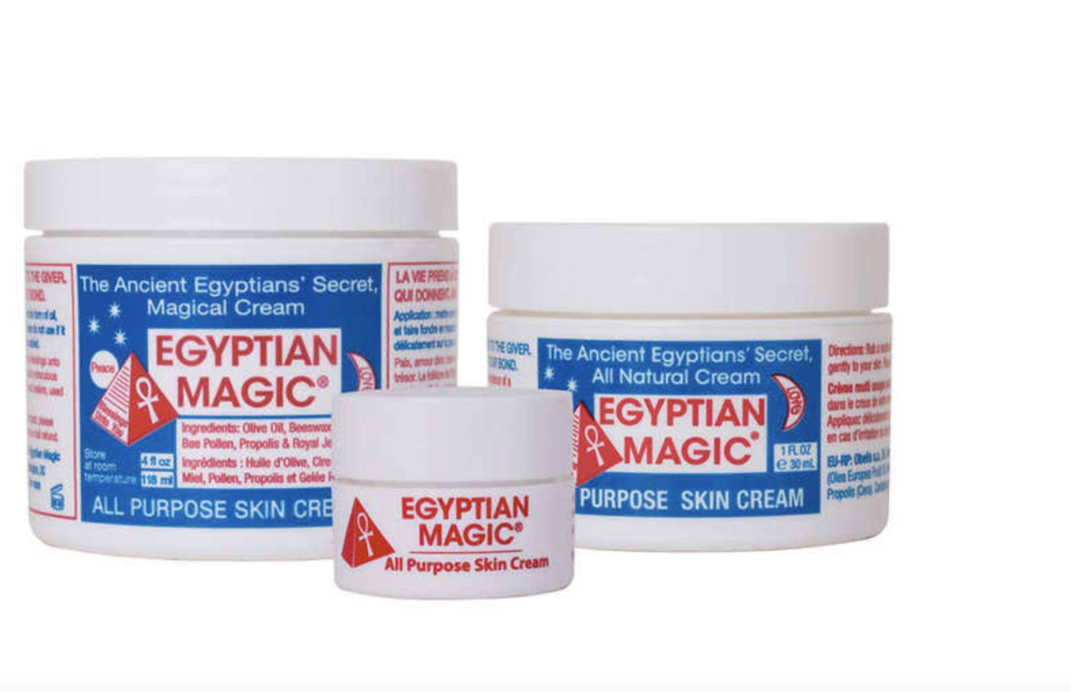 Skin Cream Egyptian Magic Egyptian Magic All Purpose Skin Cream Bundle - 3 items: 4 oz Jar + 1 oz Jar + .25 oz Jar