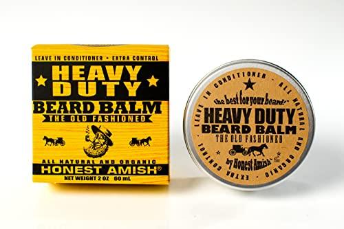 Honest Amish Honest Amish - Heavy Duty Beard Balm - 2 Ounce - Beard Conditioner
