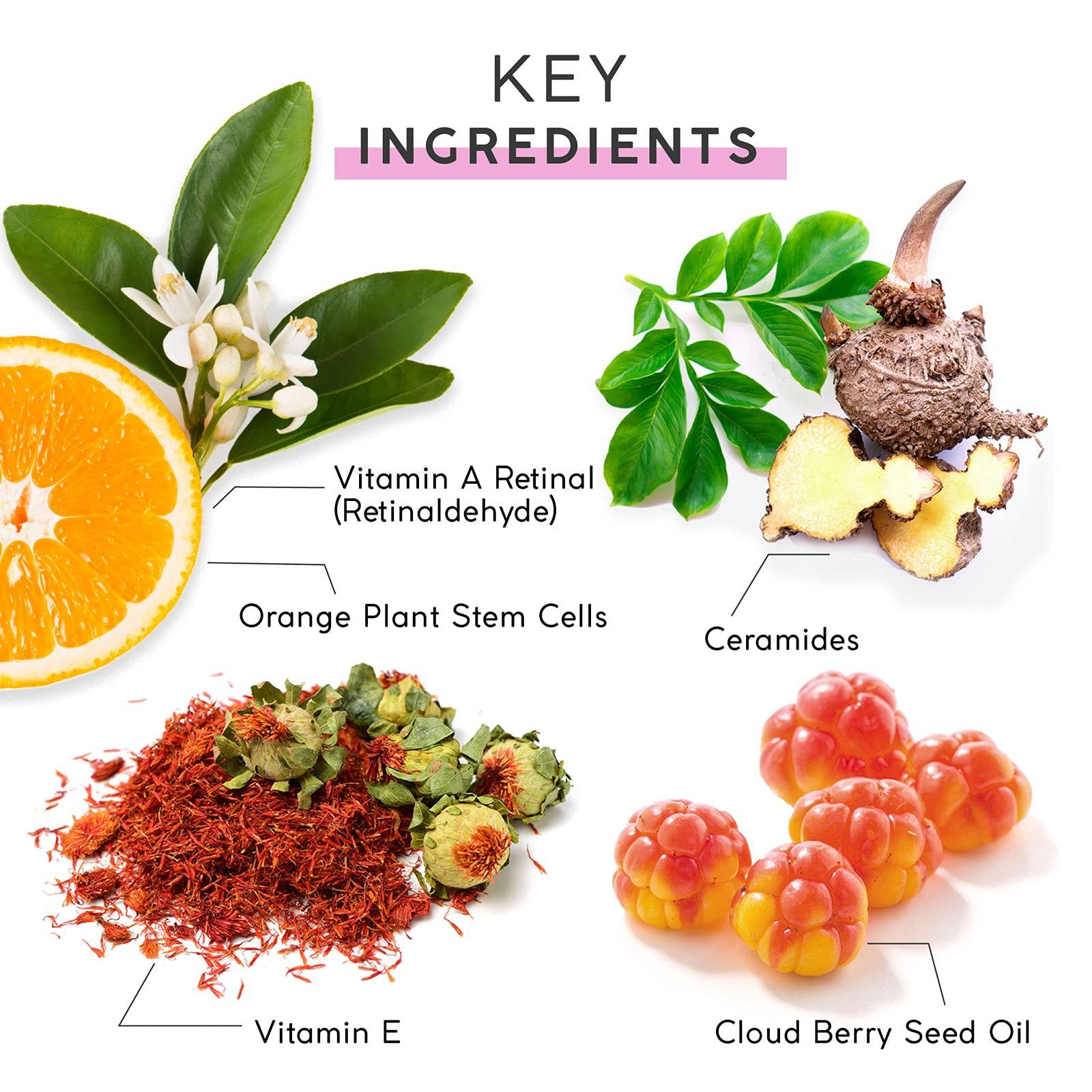 MyChelle Dermaceuticals MyChelle Dermaceuticals Remarkable Retinal Serum (1 Fl Oz) - Anti Aging Serum with Potent Vitamin A and Plant Stem Cells to help Reduce Appearance of Fine Lines and Wrinkles