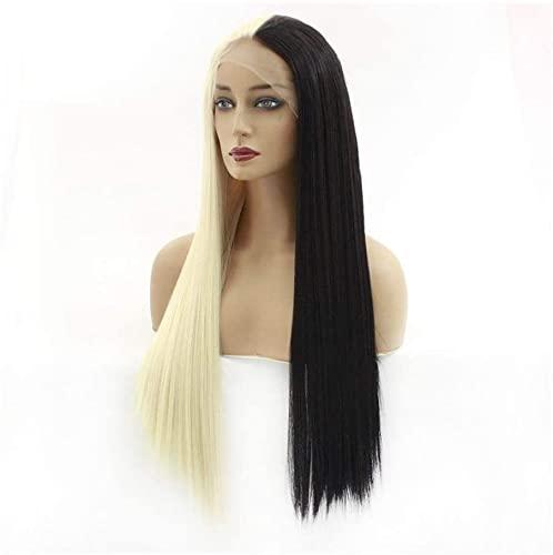 GeRRiT GeRRiT Wigs Hair Nature Handmade Larry Black lace Wig with Long Straight Hair Wig