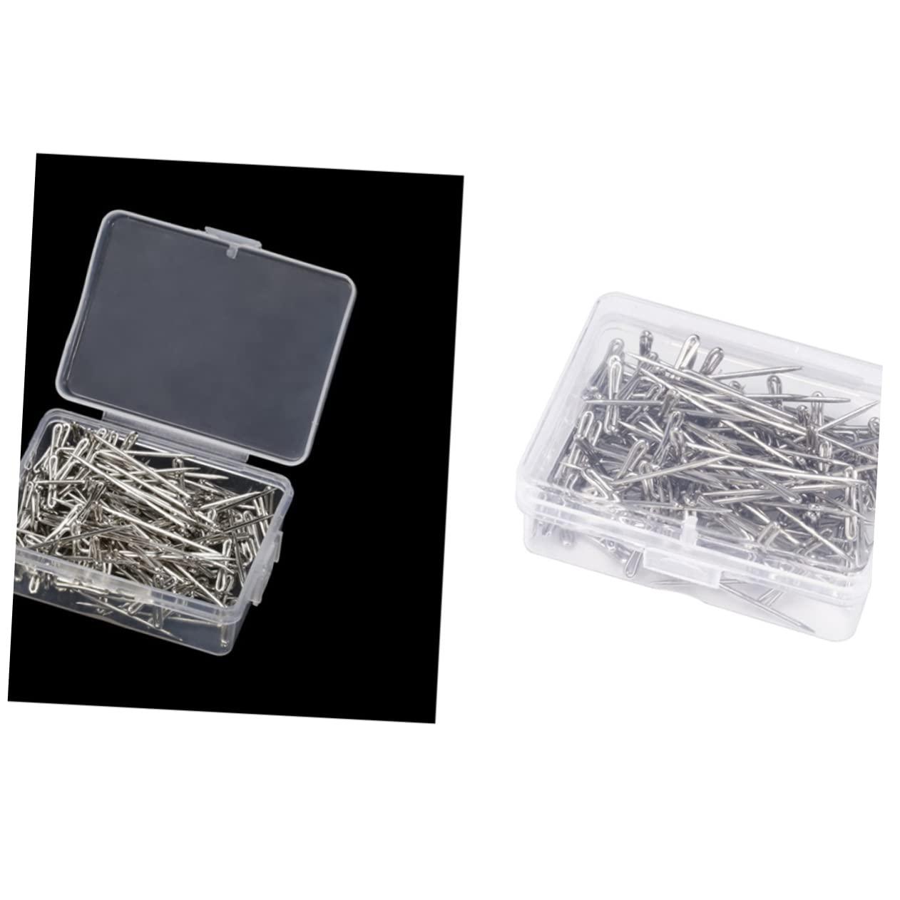 LALAFINA LALAFINA DIY Wig Making 100pcs Simple Wig T-Pins 51mm T-Pins Set for Sewing and Blocking
