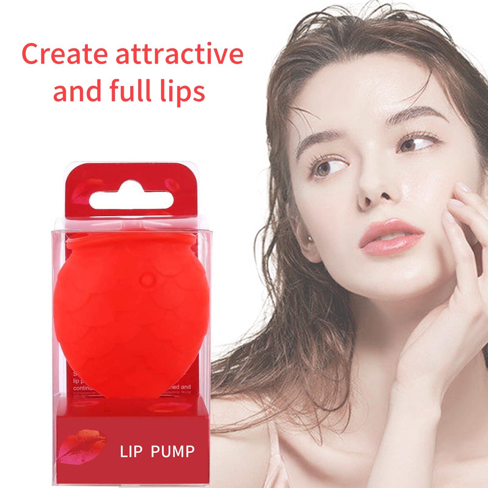 XPAPOV Lip Plumper Device Lip Filler Beauty Pump,Soft Material Pout Lips Enhancer Plumper Tool, Natural Pout Mouth Tool