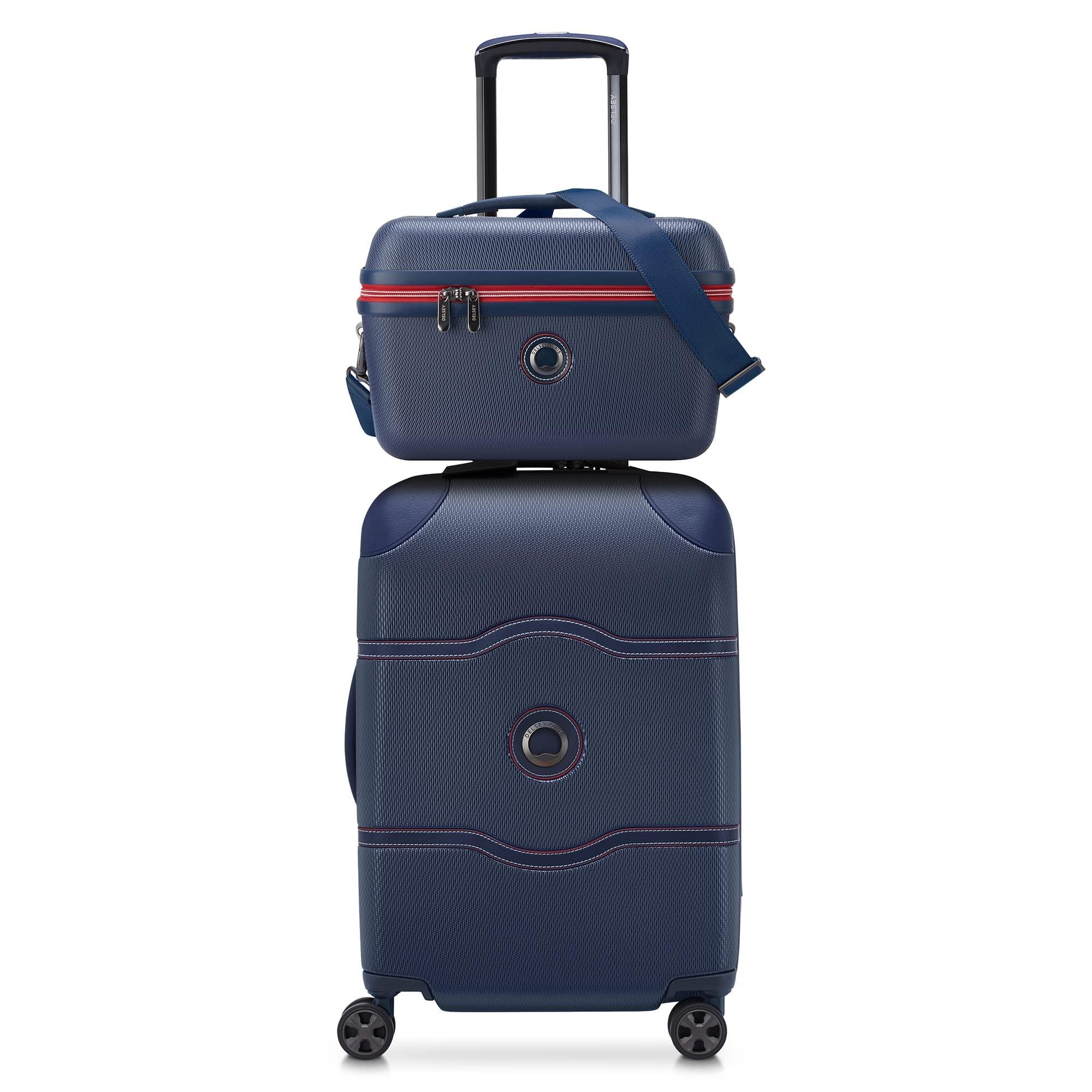 DELSEY Paris DELSEY PARIS Chatelet 2.0 Makeup and Cosmetic Beauty Travel Case, Navy