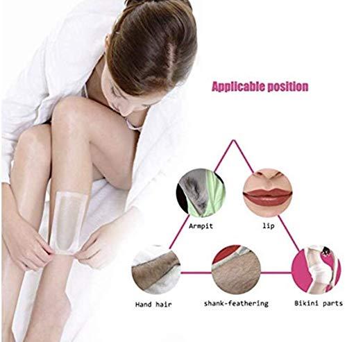 Tori + Mika Hot Gentle Azulene Wax 14oz for Women and Men - Hair Removal on Face, Body, Leg, Lips, Nose, Mustache, Eyebrow, Ear Perfect for Brazilian and Bikini Wax Paper Waxing Strips Epilator Epilating