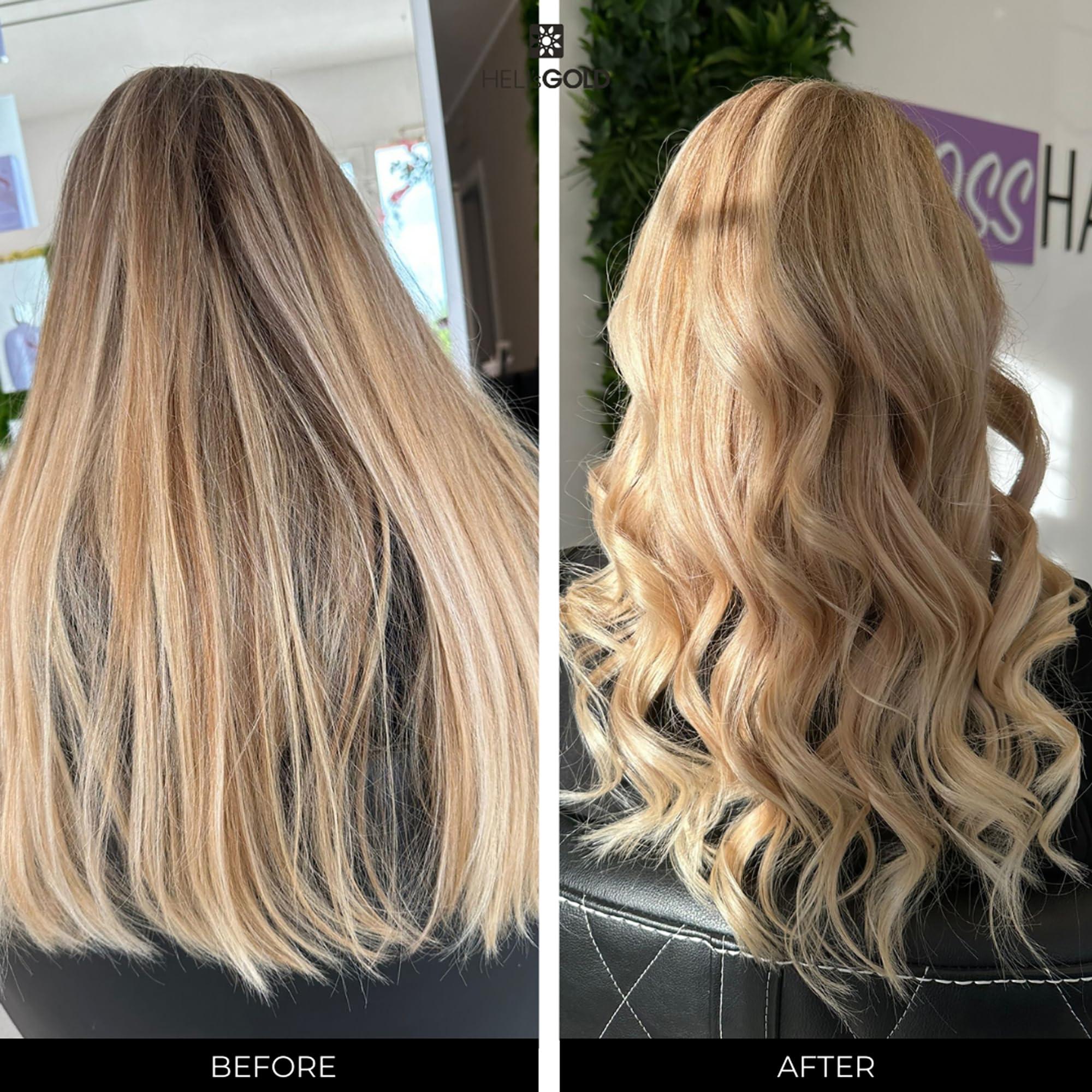 Heli\'s Gold Heli\'s Gold Weightless Conditioner - Soft And Manageable - Fine, Thinning And Normal Strands - 3.3 Oz