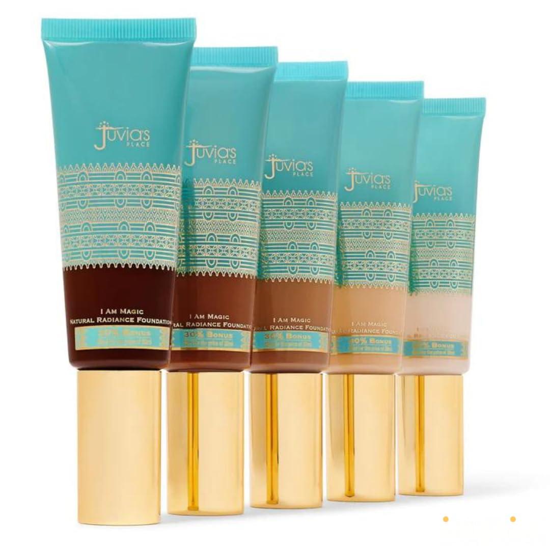 Juvia\'s Place Juvia's Place I Am Magic Natural Radiance Foundation - 230Malawi - Full Coverage Liquid Foundation Makeup for Dry, Mature, Aging, and Combination Skin - Lightweight Longwear Base with Radiant Finish