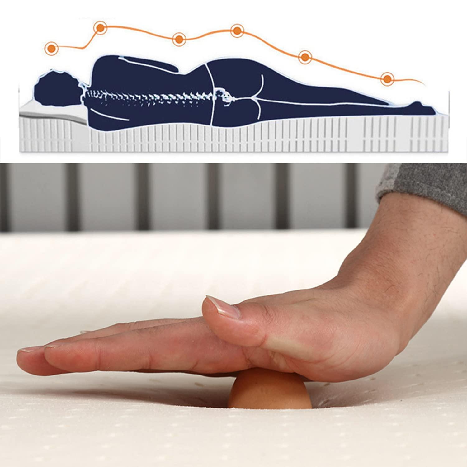 NinthAvenue Basics Spa Massage Table Cover Sheet for Beauty Salon Massage Table Mattress Pad with Breathing Hole Lash Bed Topper with Washable/Removable Cover Various Thicknesses Available,10cm,80x190cm