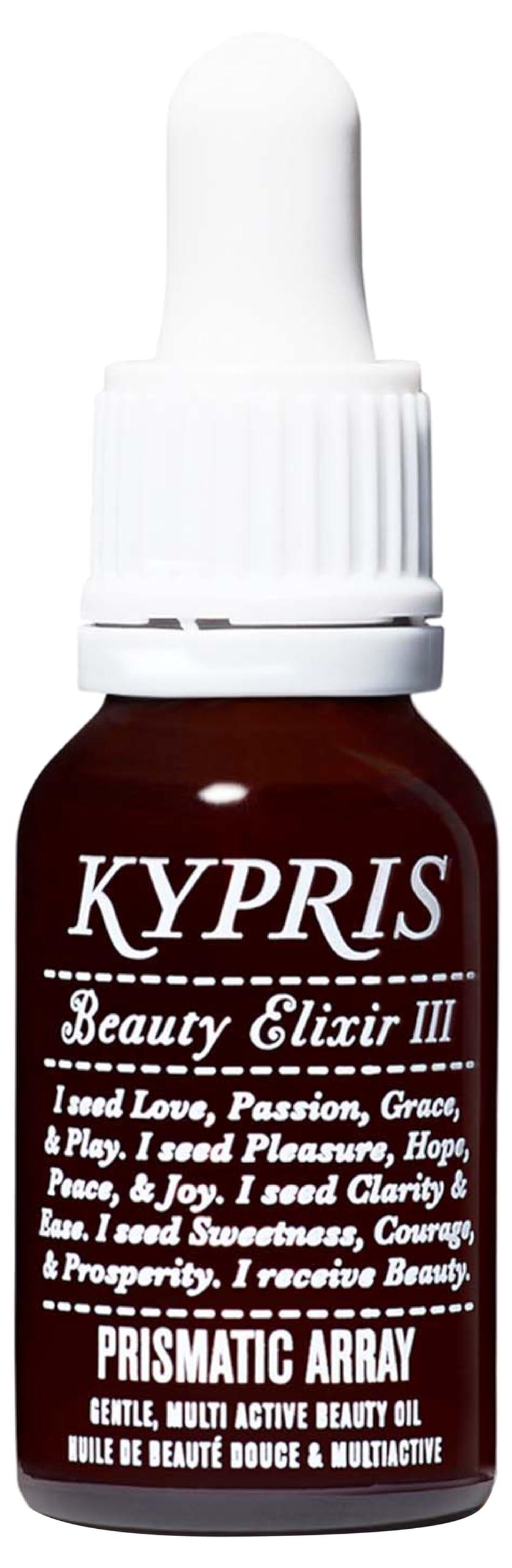 KYPRIS KYPRIS, Beauty Elixir III: Prismatic Array Gentle Moisturizing Face Oil, Bioidentical Antioxidant Complex w/ CoQ10 & Vitamin C Ester THD Unscented (0.47 fl oz / 14 ml)