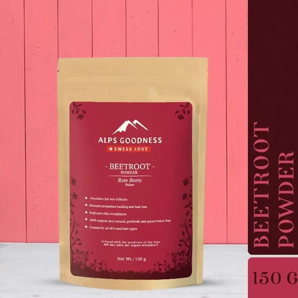 Generic Alps Goodness Beetroot Powder for Skin & Hair (150 g) - Helps Brighten Skin and Nourishes Hair Follicles & Scalp - 100% Pure & Natural, 5.3 Ounce