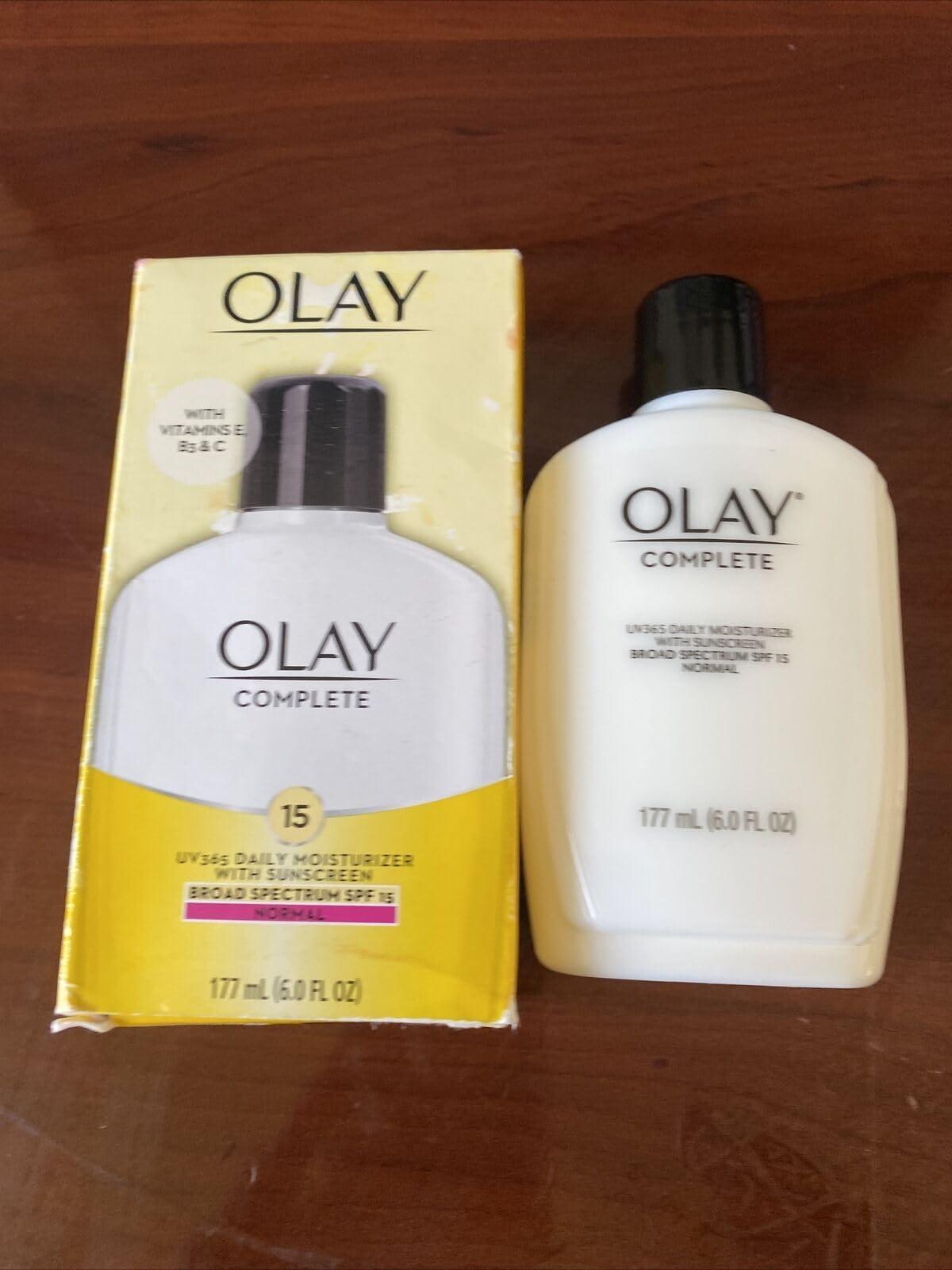 Olay Olay Complete All Day Moisturizer With Sunscreen Broad Spectrum Spf 15?normal 6.0 Fl Oz (Pack of 2)