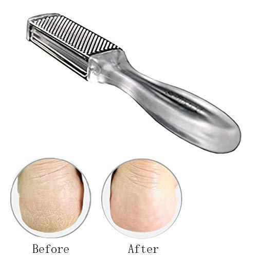 AnHua AnHua 1 Pcs Stainless Steel Foot Rasps File Foot Care Hard Skin Care Remover Exfoliating Pedicure Reusable Pedicure Tools Foot Rasp