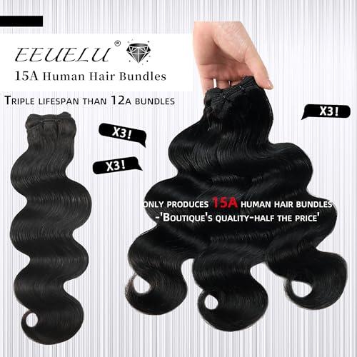 Eeuelu Raw Hair Bundles Body Wave Bundles Human Hair 242628 Inches Keep Soft Always Tangle-Free 100% Unprocessed Raw Vietnamese Hair BundlesBLACK GEM HAIR-Always Keep Gorgeousness!