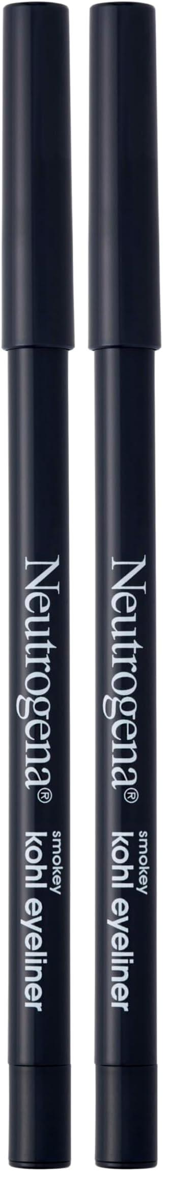 Neutrogena Neutrogena Smokey Kohl Eyeliner with Antioxidant Vitamin E, Water-Resistant & Smooth-Gliding Eyeliner Makeup, Smokey Gray, 0.014 oz (Pack of 2)