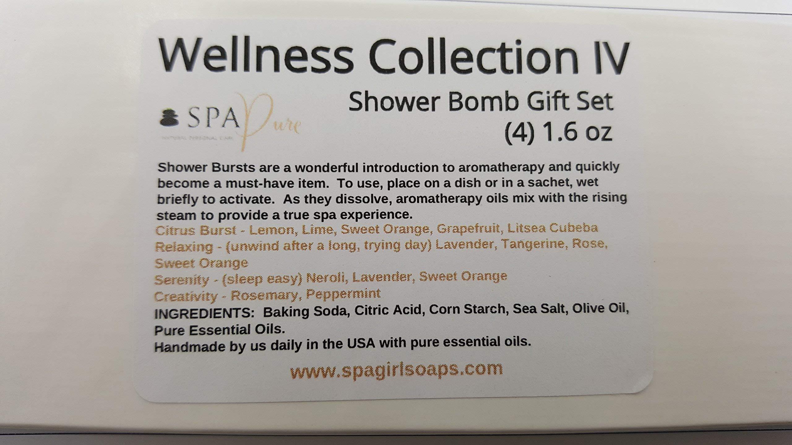 Spa Pure Spa Pure Aromatherapy Shower Bombs: Shower Steamers, Bath Melts for Women, Men