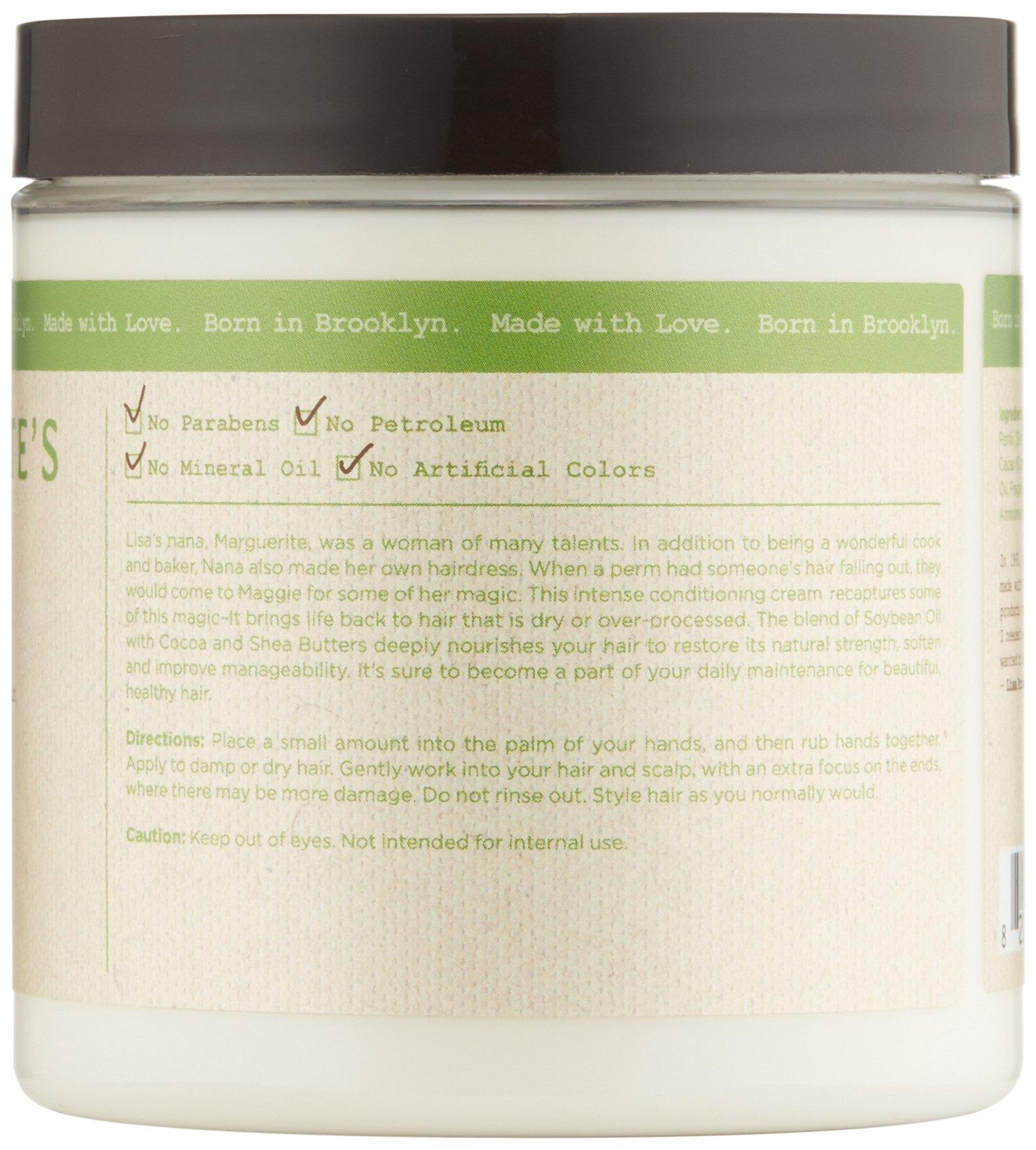 Carol\'s Daughter Carol\'s Daughter Marguerite\'s Magic Restorative Conditioning Cream for Thick Curly Natural Hair- Hair Moisturizer for Dry, Damaged Hair Made with Shea and Cocoa Butter, 8 oz