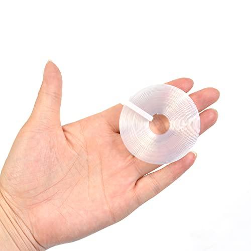 YANTAISIYU 0.9 * 300cm Hair Extensions Hot Glue Fusion Keratin Glue Pre-bonded Tool for Hair Extension Salon Styling Tool (Transparent)