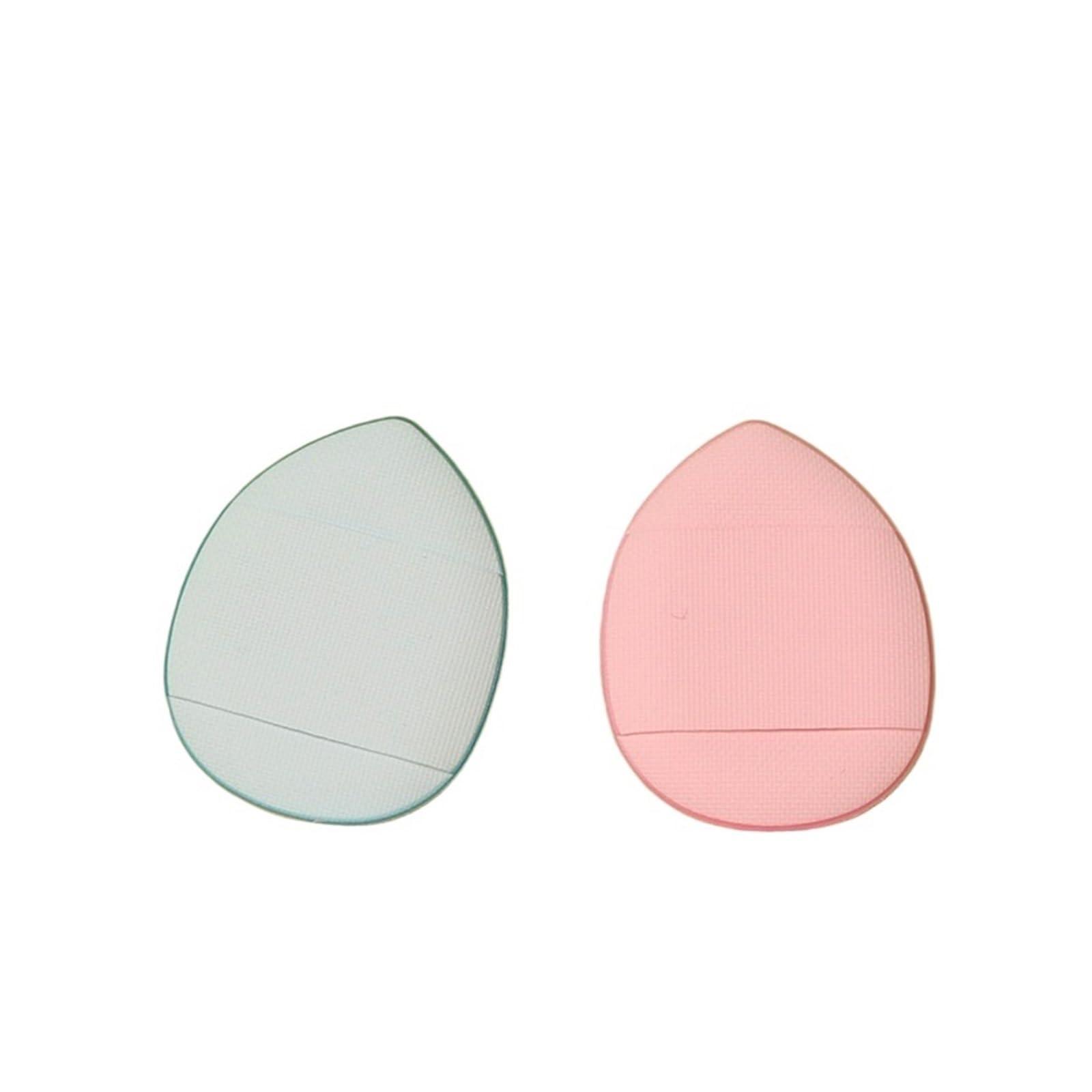 UNGMUQDD 3/10pcs Mini Size Professional Cosmetic Cushion Puff Concealer Foundation Detail Puff Finger Puff Set Makeup Sponge Beauty Tool(Black 3pcs OPP)