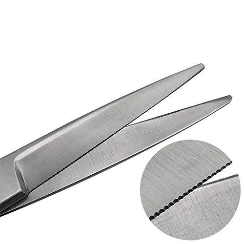 None Branded 6.0" Laser Wire Hair Scissors Micro Serrated Hairdressing Scissors Hairdresser Salon Professional Hair Cutting Shears Barber