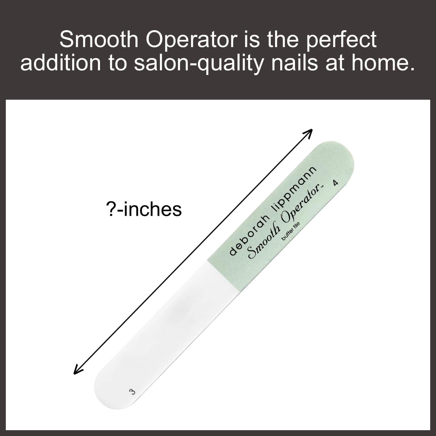 Deborah Lippmann Deborah Lippmann Nail File Set | Emery Board for Manicure, Pedicure | Fingernail Tool for Buffering, Smoothing | Smooth Operator & Metal Queen Bundle