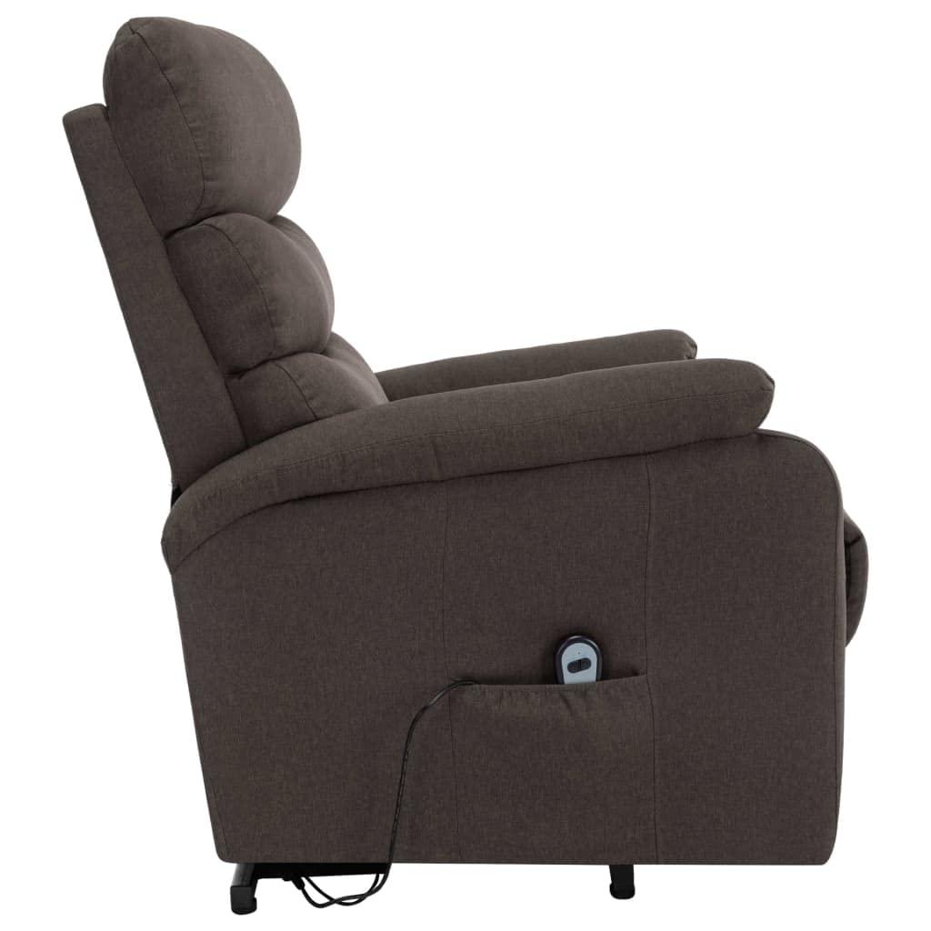 KTHLBRH KTHLBRH (Fast Delivery) Electric Massage Recliner Chair,Massage Chairs,Massage Recliner Chair,for Living Room and Bedroom Stand-up Massage Recliner Taupe Fabric