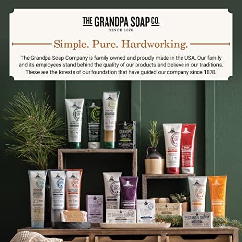 Grandpa's The Grandpa Soap Company Clarifying Witch Hazel Shampoo - Removes Buildup, With Witch Hazel & Lavender Flower, For All Hair Types, Vegan, Sulfates and Parabens Free, 8 Fl Oz