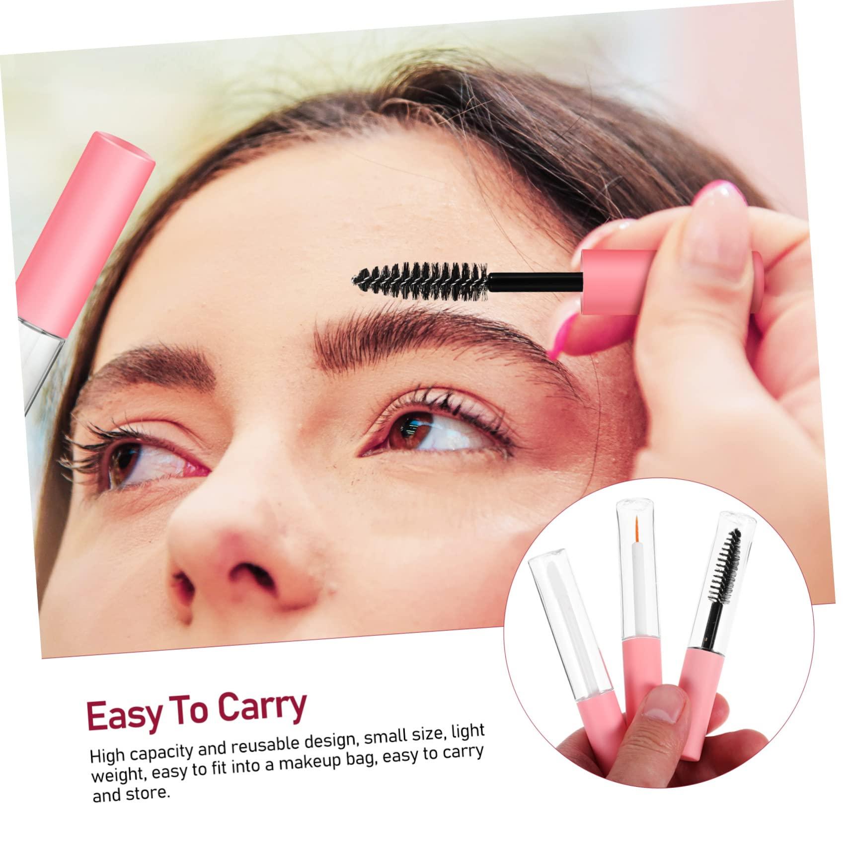 FOMIYES FOMIYES 24 Pcs empty bottle clear mascara container lip gloss tube refillable eyelash tubes mascara tubes wand empty eyelash bottle mascara tube wand eye makeup tools extend filling