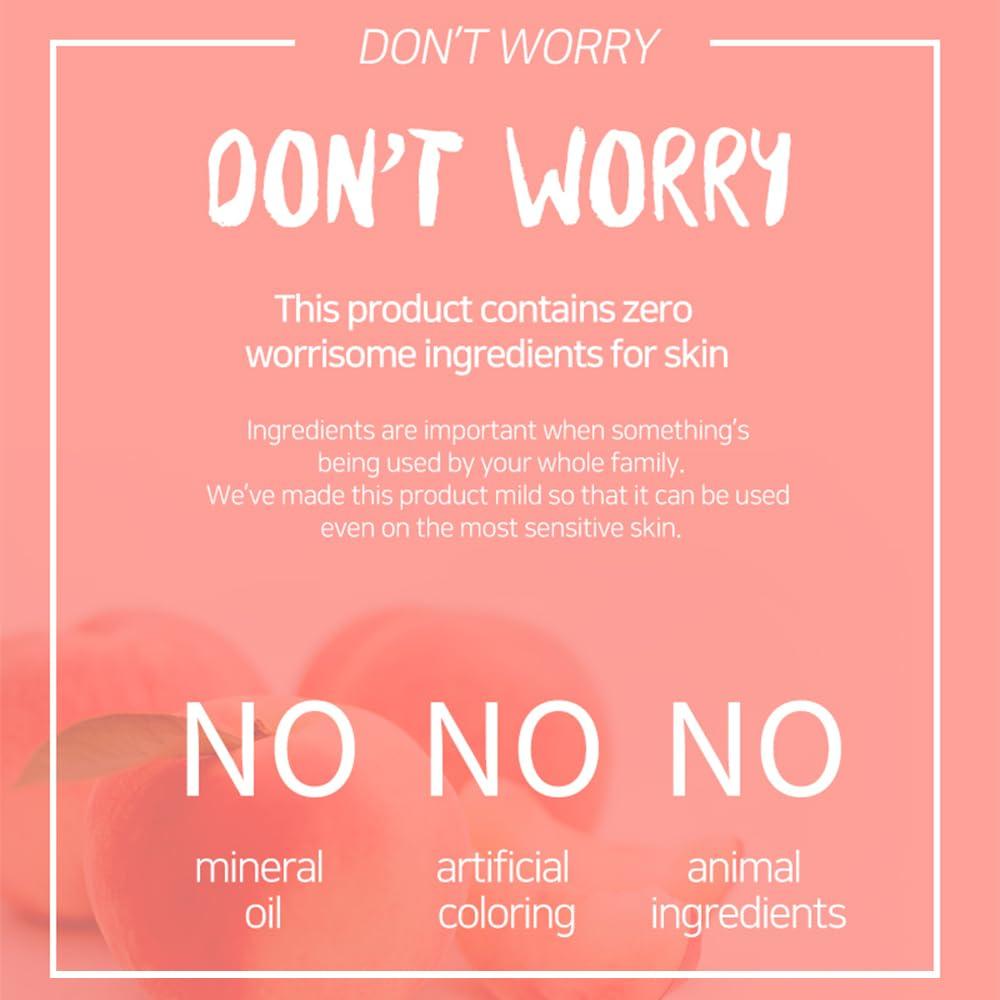 SHOWERMATE SHOWERMATE Natural Body Wash 42.3 fl oz, 1.2 kg (Peach)