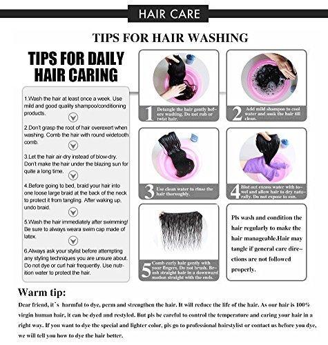 Luxnovolex Luxnovolex Brazilian Hair Bundles Body Wave Unprocessed 100% Human Hair Bundles Brazilian Virgin Short Human Hair Extensions 300g