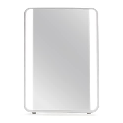 iHome iHome Beauty Portable Makeup Mirror with Bluetooth Speaker, 6" X 8" LED Distortion Free Mirror, Perfect for Travel Up to 20 Hours on a Single Charge