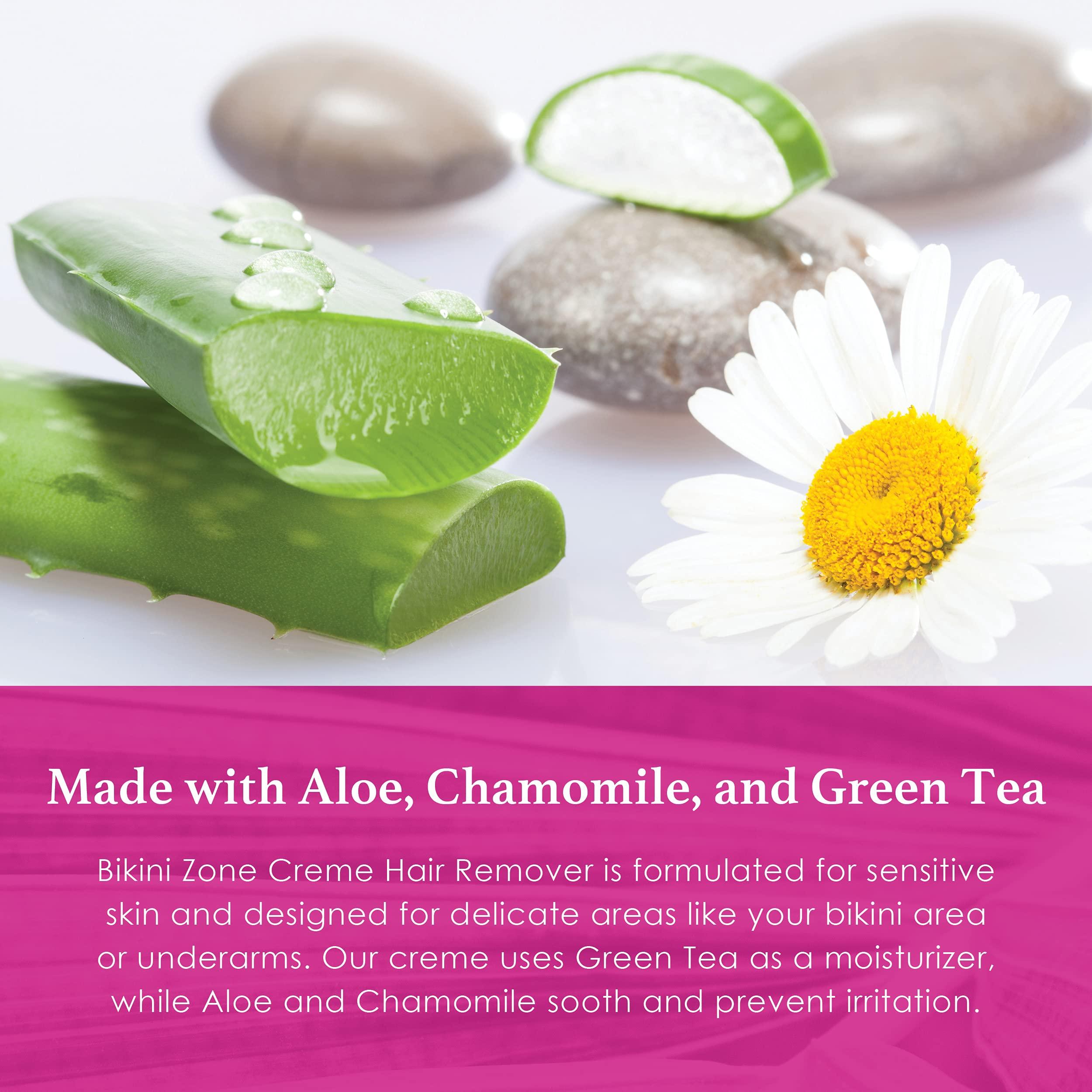 Bikini Zone Bikini Zone Crme Hair Remover for Intimate Areas, 2 Oz, 1 Pack