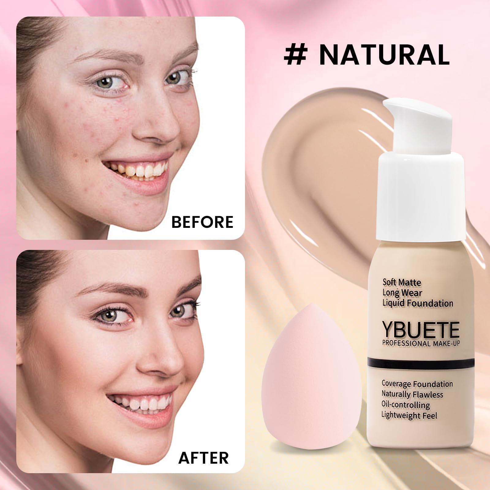 YBUETE YBUETE Makeup Set for Girls Teens Women, Makeup Kits for Teen, Makeup Gift Set for Beginners Teenagers, Travel Makeup Kit with Eyeshadow Blusher Contour Foundation Mascara Eyeliner Cosmetic bag