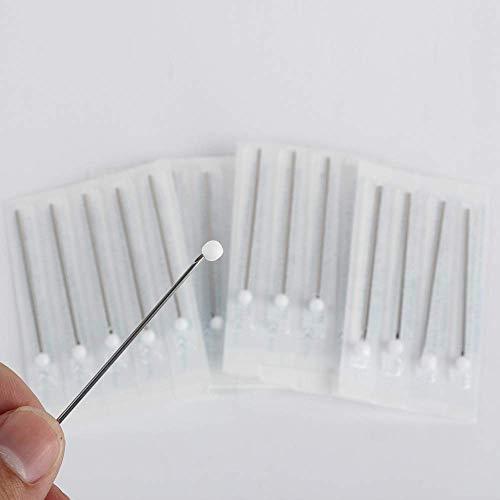 SHTCUS 20G 10 PCS Body Piercing Needles, Body Ear Navel Nose Lip Nipple Piercing Needles, Ear Nose Piercing Needles, Tattoo Body Piercing Needles Tool