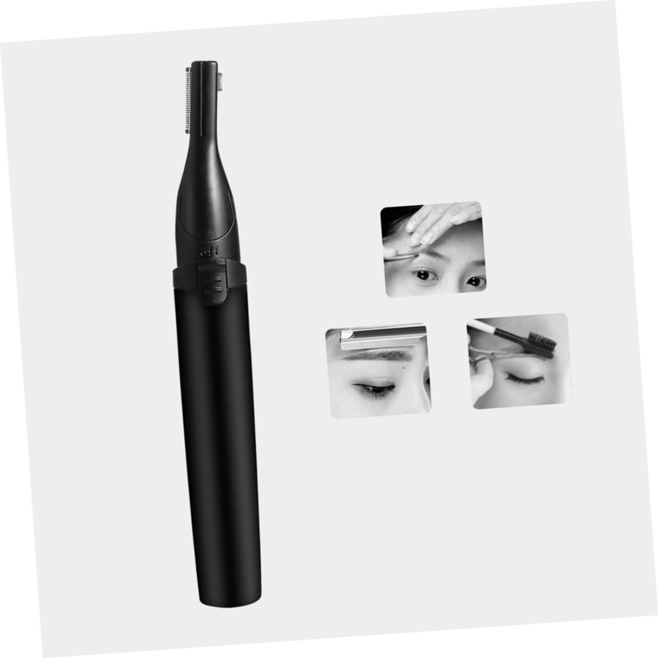 Hemoton Hemoton Eyebrow Shaver Electric Eyebrow Trimmer Trimming Detachable Head Waterproof Perfect for Women Grooming Tool
