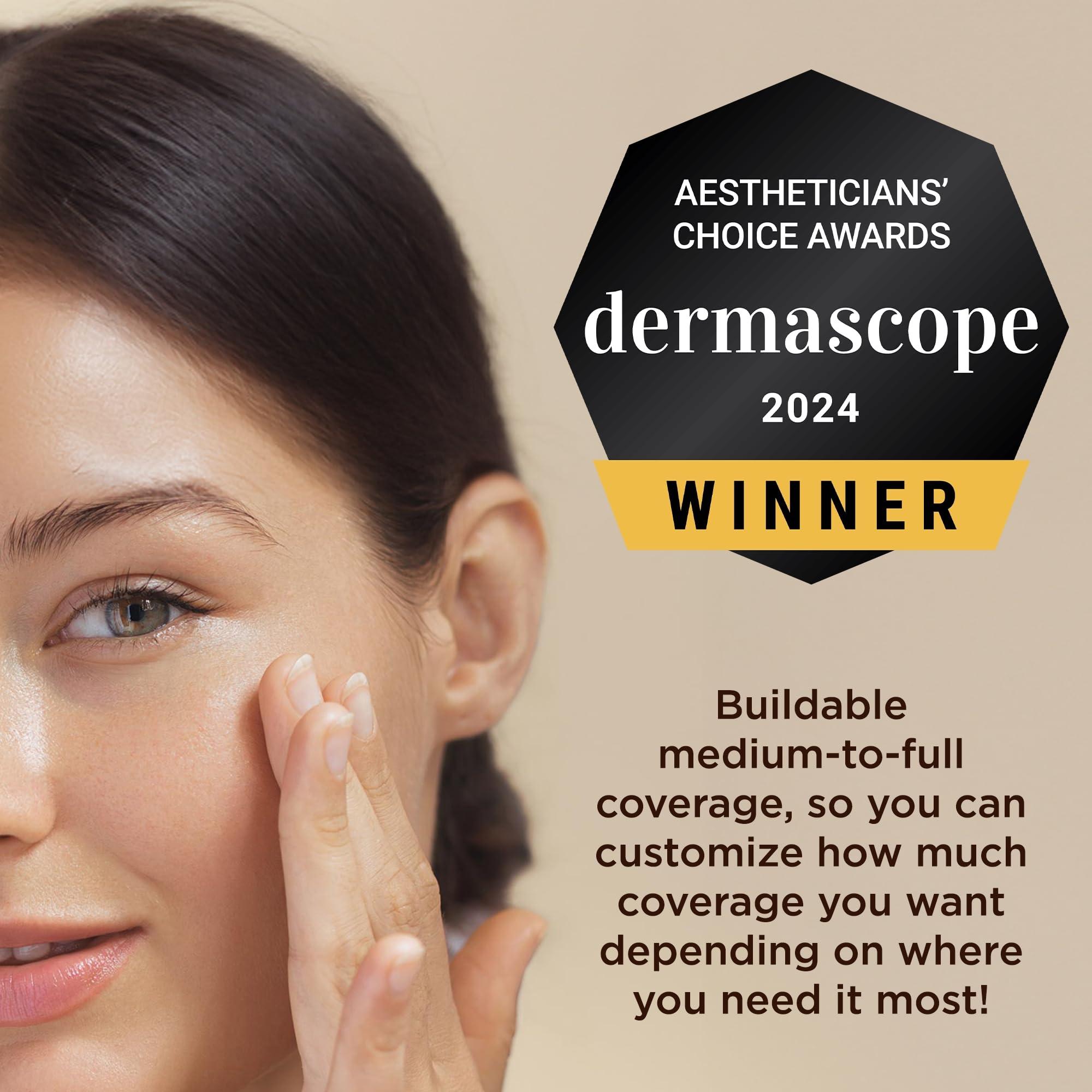 OSMOSIS Osmosis Flawless Foundation, Lightweight Liquid Makeup, Medium To Full Coverage, Matte Finish, 10 Shades, Sand 1 Fl Oz