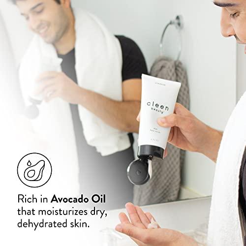 CLEEN BEAUTY Cleen Beauty Acai Face Scrub | Acai Face Exfoliator | Exfoliating Face Wash with Brazil Nut Oil & Avocado Oil | Facial Scrub - Paraben Free, SLS Free | Exfoliating Face Scrub | 6.0 Fl Oz