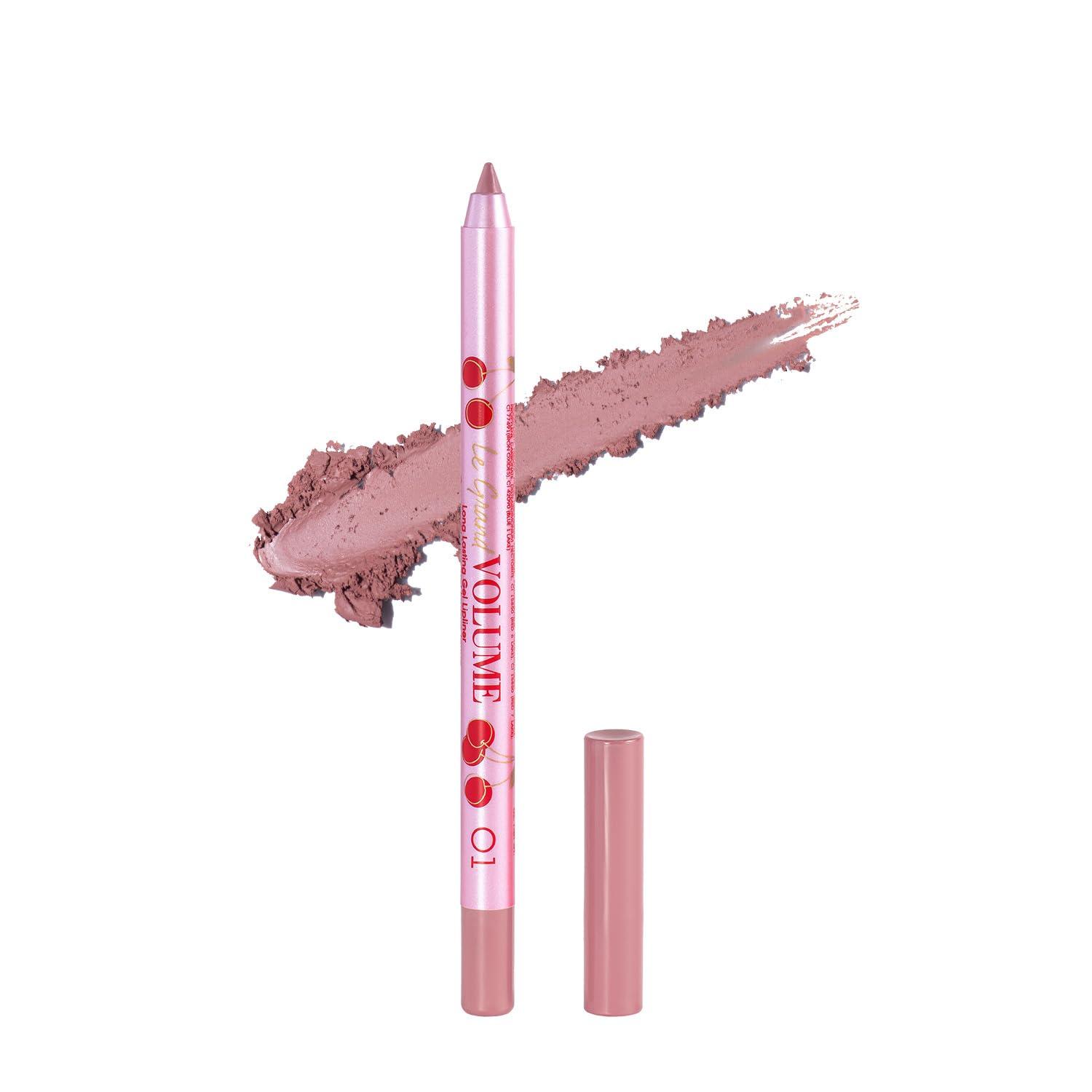 Vivienne Sab Vivienne Sabo Long Lasting Gel Lip Liner Le Grand Volume, 1.35g (01 Light Nude)
