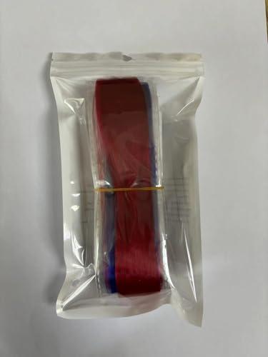 IAMERUI IAMERUI Multi-Colors Hair Extensions Party Highlights Straight Clip in/on Colored Hair Streak Synthetic Hairpieces 8 Pieces (Blue Red)