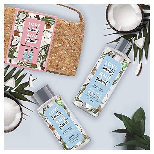 Unilever Love Beauty And Planet Fairly Farmed Cork Wash Bag Gift Set 2 Piece Gift Set 1