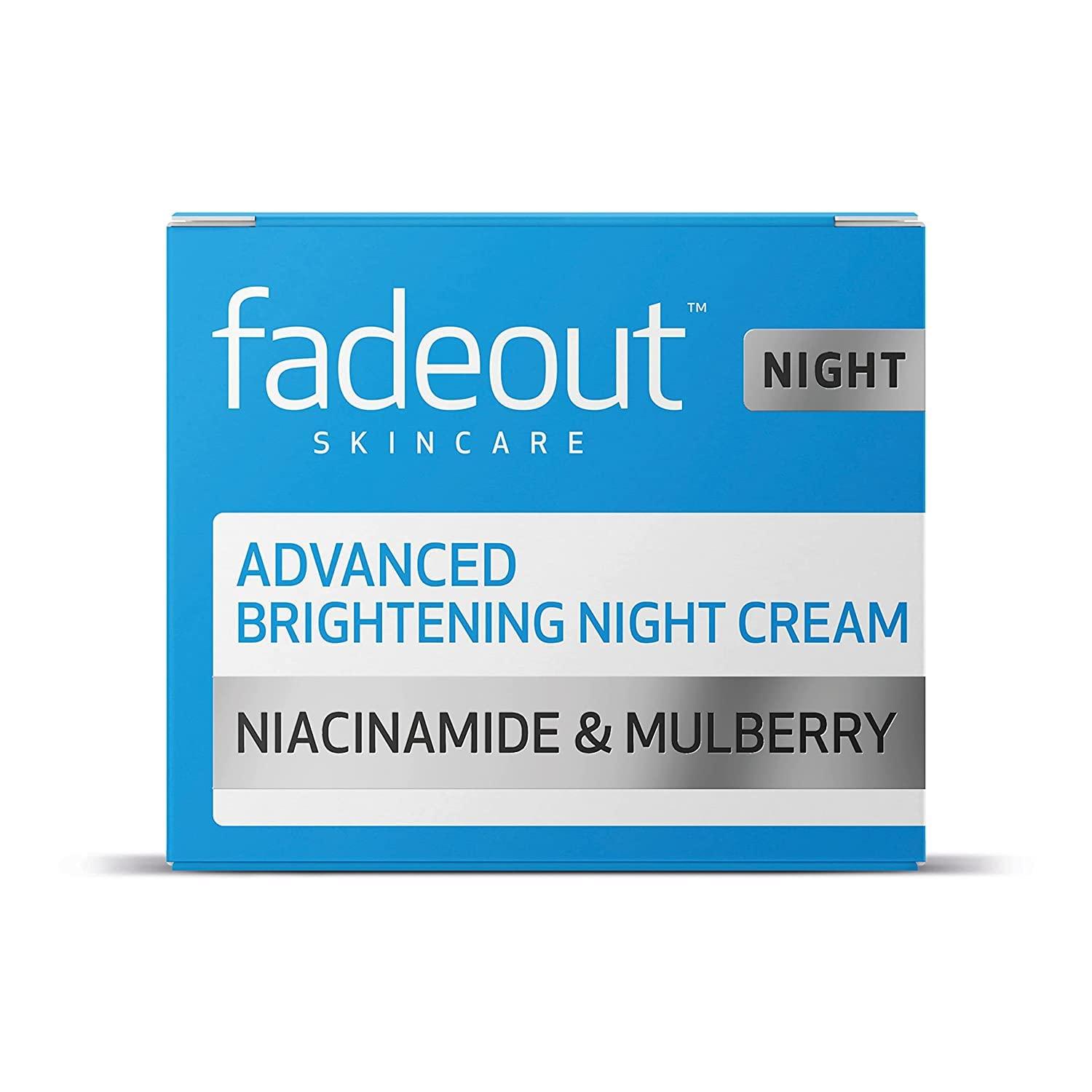 Nutranix Nutranix Fade Out Advanced Brightening Night Cream |With Niacinamide Acid,Lactic Acid, and Rosehip Seed Oil boost Skin Hydration and Radiance Overnight,Active Natural Ingredients | 50ml