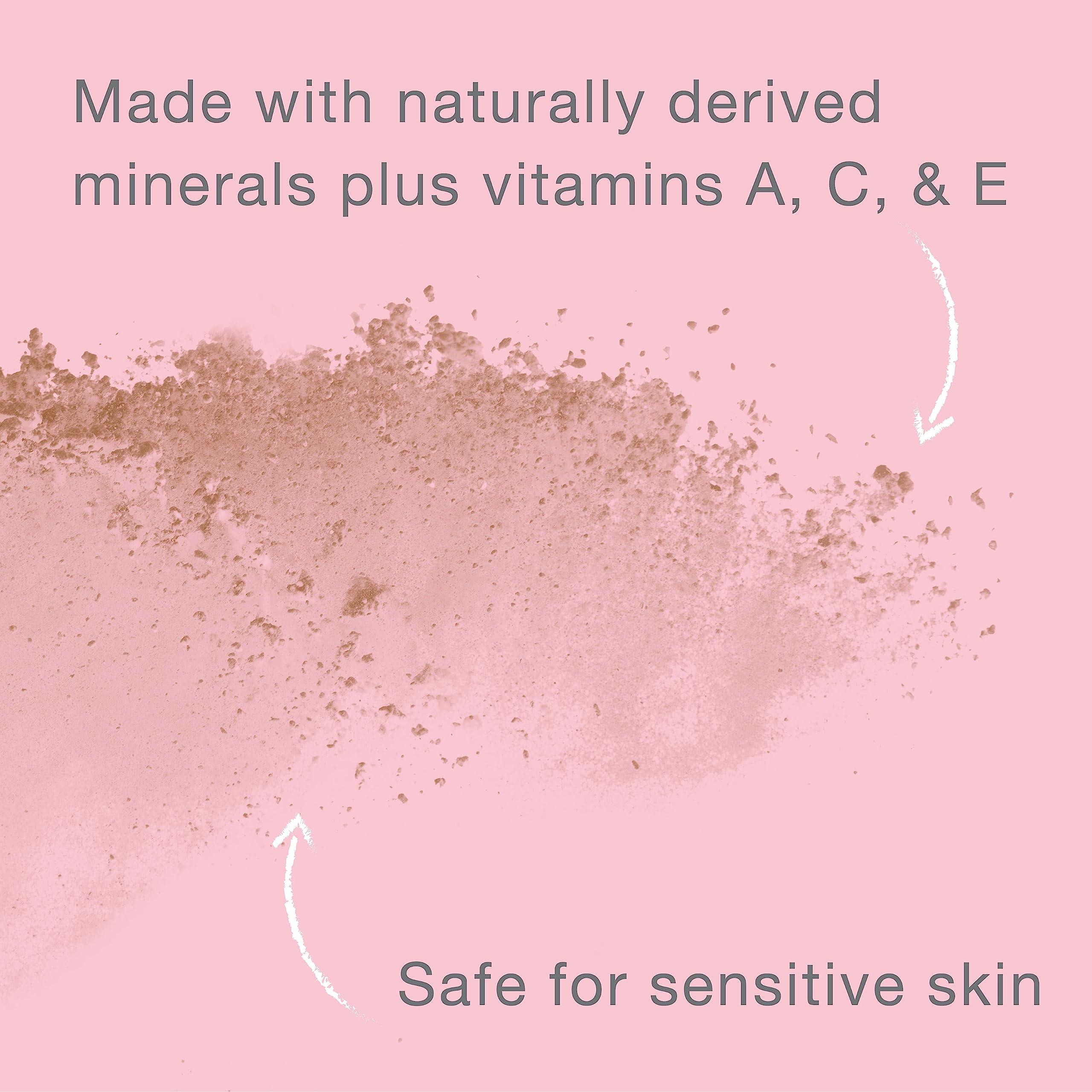 Neutrogena Neutrogena Mineral Sheers Lightweight Loose Powder Makeup Foundation with Vitamins A, C, & E, Sheer to Medium Buildable Coverage, Skin Tone Enhancer, Face Redness Reducer, Natural Ivory 20,.19 oz