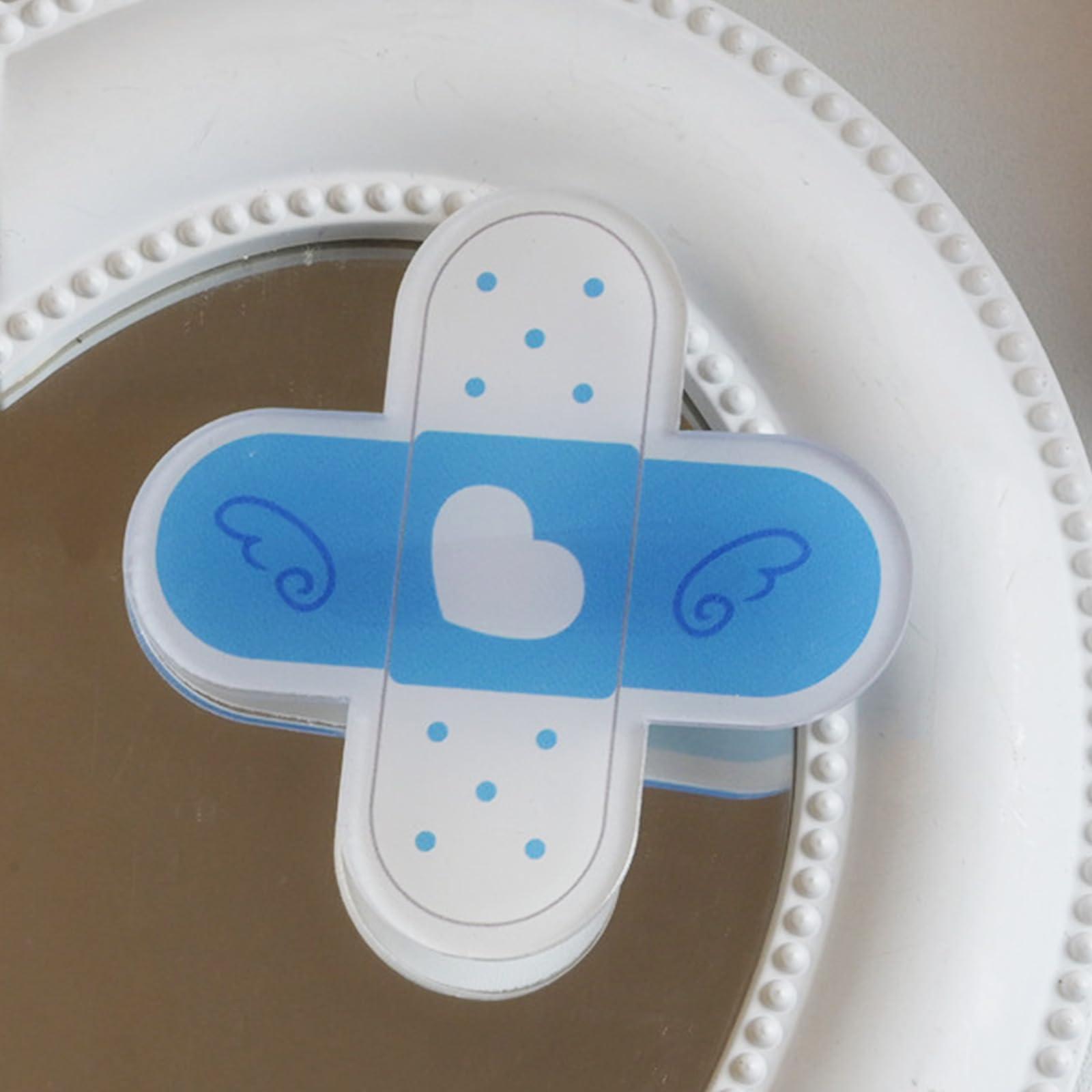 CHENZILIN CHENZILIN Acrylic Cross Hair Clip for Teens Girls Cute Hairpins Side Clip Y2K Barrettes for Women Side Bangs Subculture Hairpin, Blue